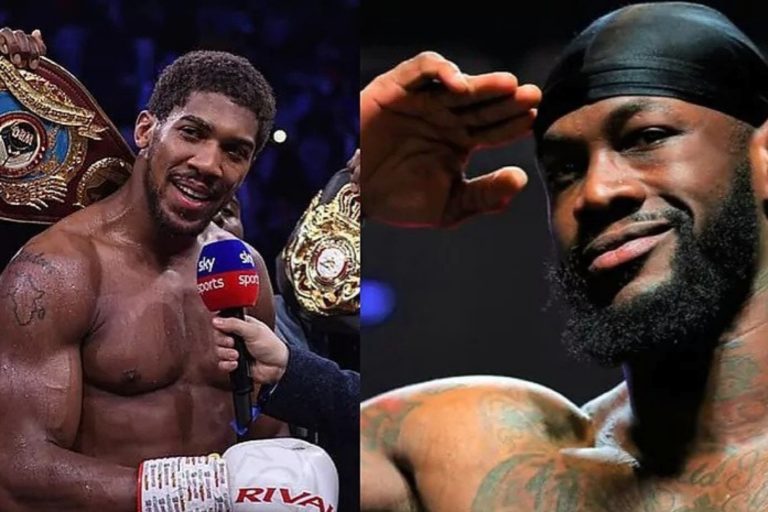 anthony joshua and wilder