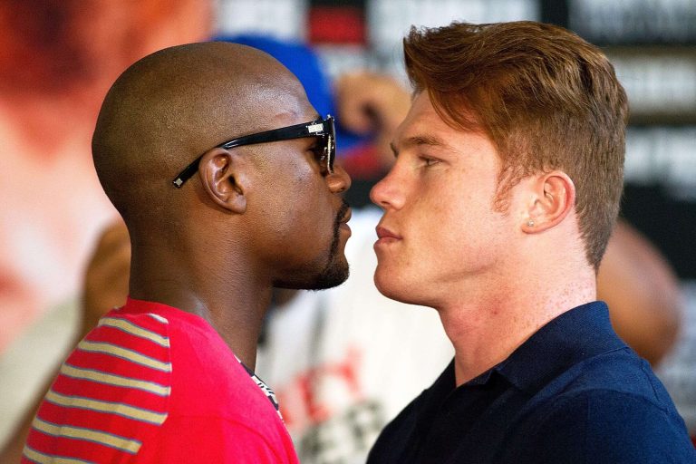 mayweather and canelo