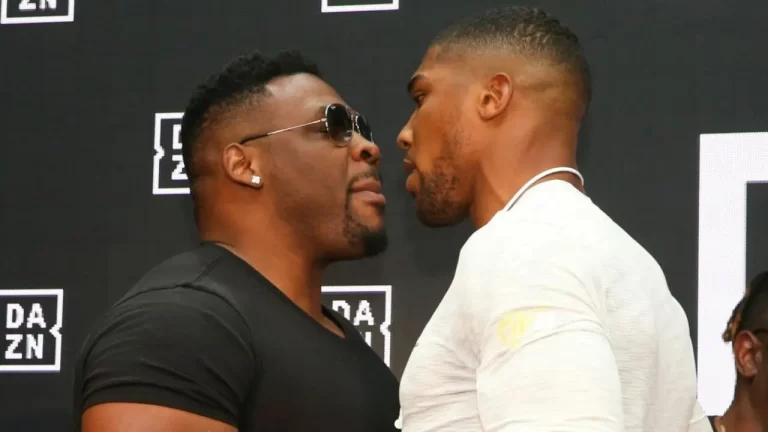 Jarrell Miller and Anthony-Joshua