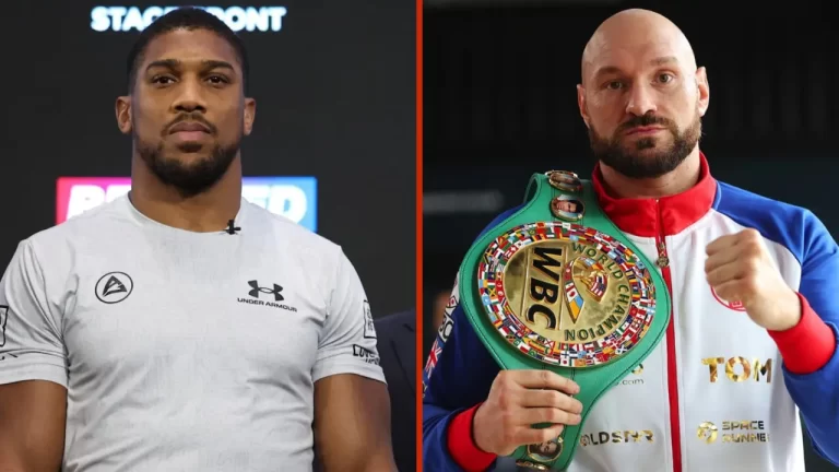 anthony-joshua and tyson-fury