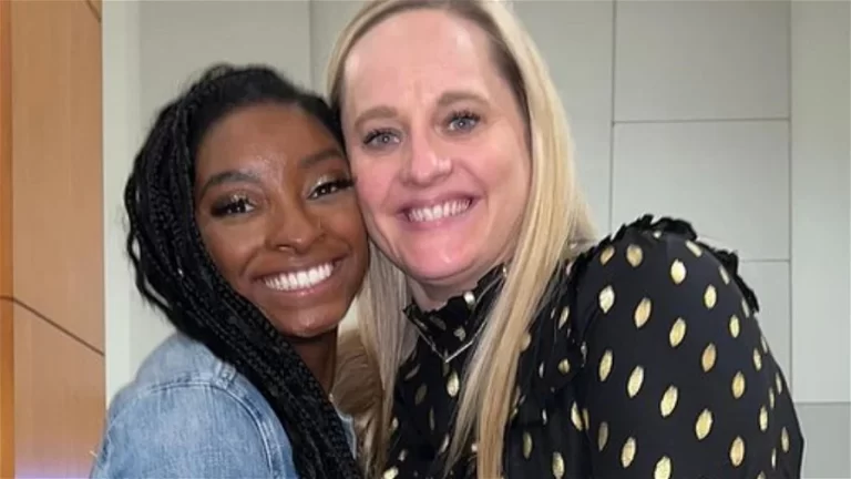 Simone-Biles and Cecile