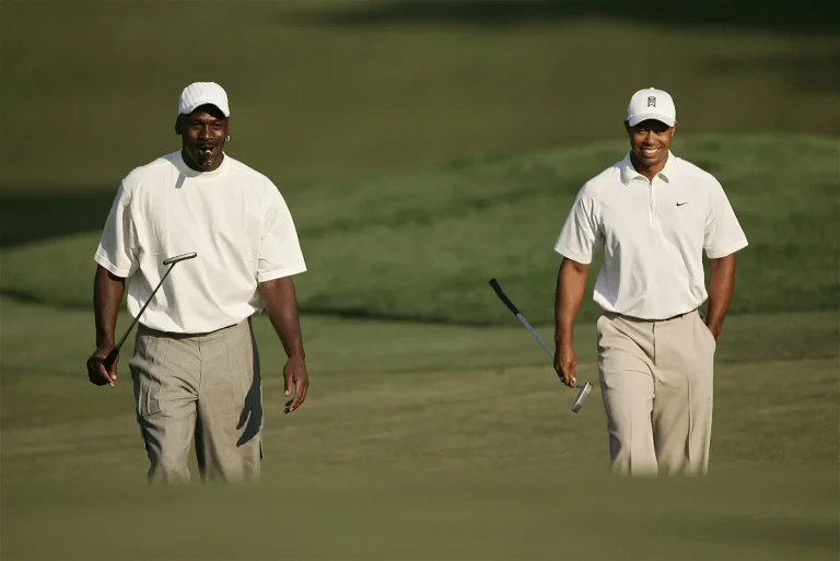 tiger woods and micheal jordan