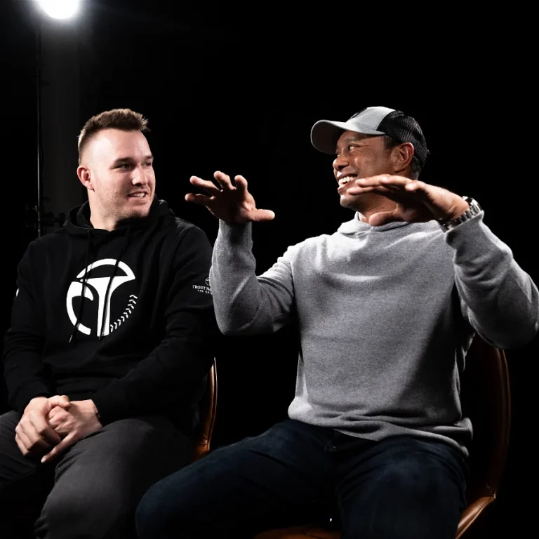 Mike-Trout and Tiger-Woods