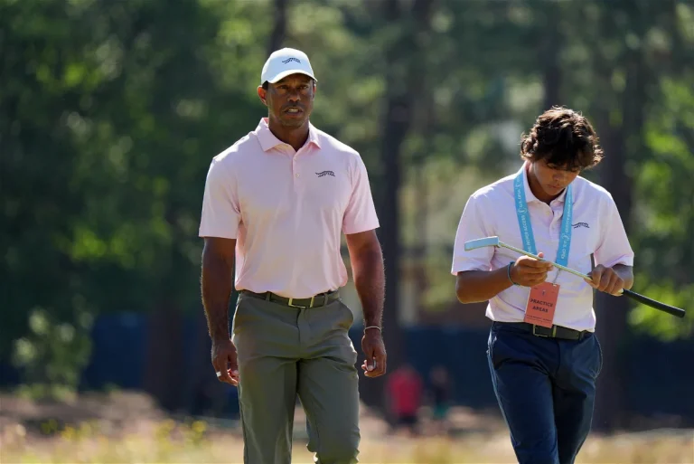 tiger woods and charlie woods