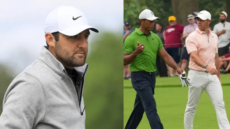 Scottie-Scheffler and Tiger-Woods and Rory-McIlroy